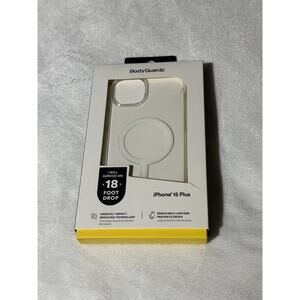 BodyGuardz Ace Pro MagSafe Case for Apple iPhone 15 Plus Clear 18ft Drop